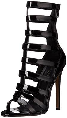 Gladiator Sandal Stiletto Heels in black